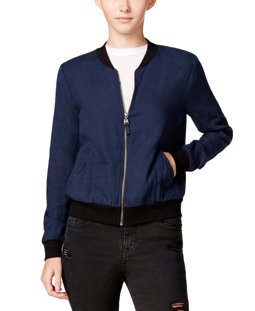 chelsea sky Women Bomber Jacket Navy