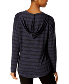 Hippie Rose Women Striped Pullover Hoodie