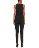 Lauren Ralph Lauren Women Petite Jersey Surplice Jumpsuit