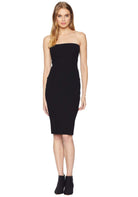 Bebe Women Strapless Tube Top Midi Dress