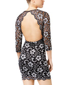 Emerald Sundae Juniors Lace Bodycon Dress