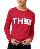 Tommy Hilfiger Sport Women Logo Sweatshirt Scarlet