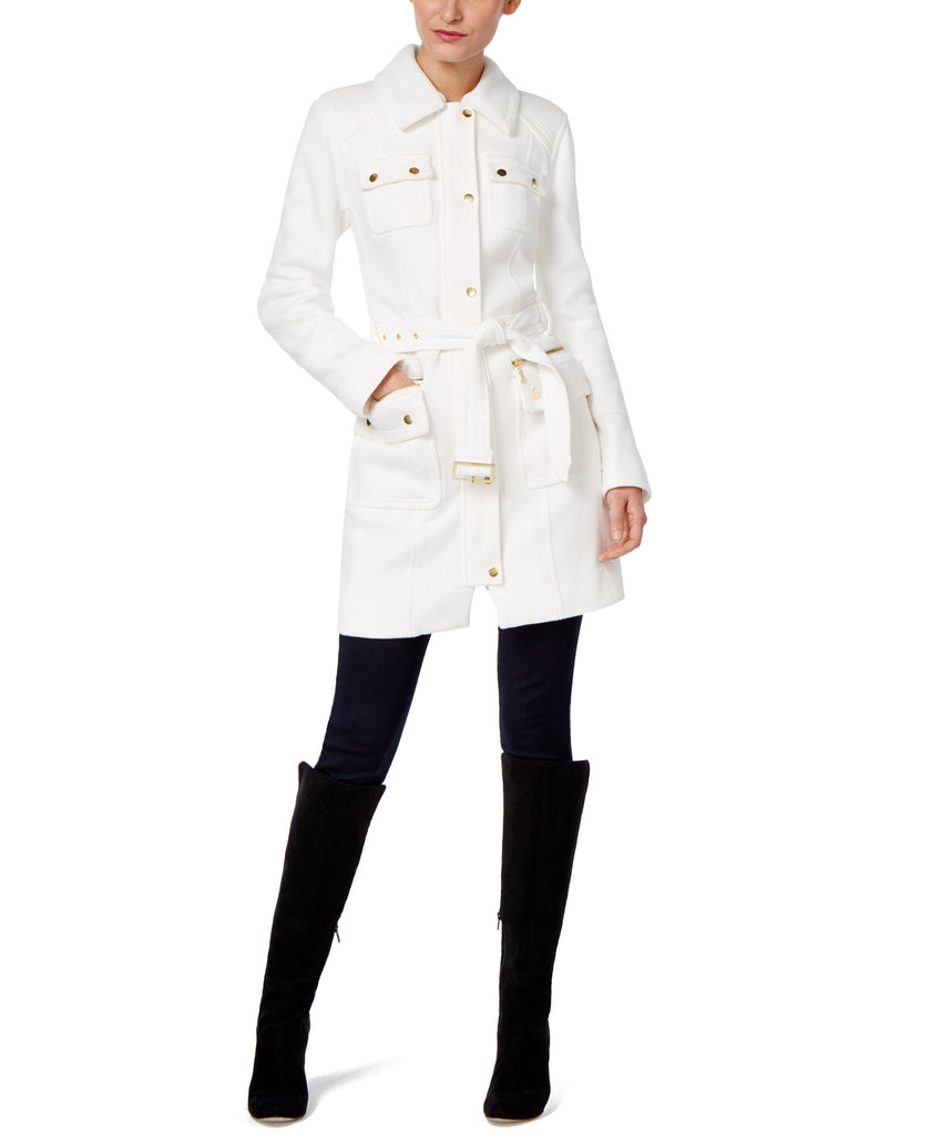 INC International Concepts Women Belted Walker Coat