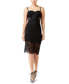 Trixxi Juniors Lace Slip Dress Black