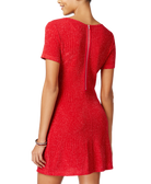 Trixxi Juniors Glitter Swing Dress