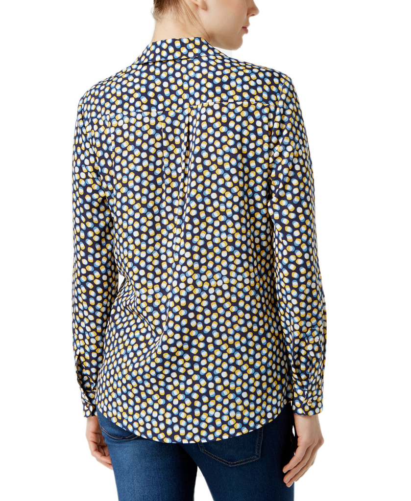 Charter Club Women Printed Utility Blouse