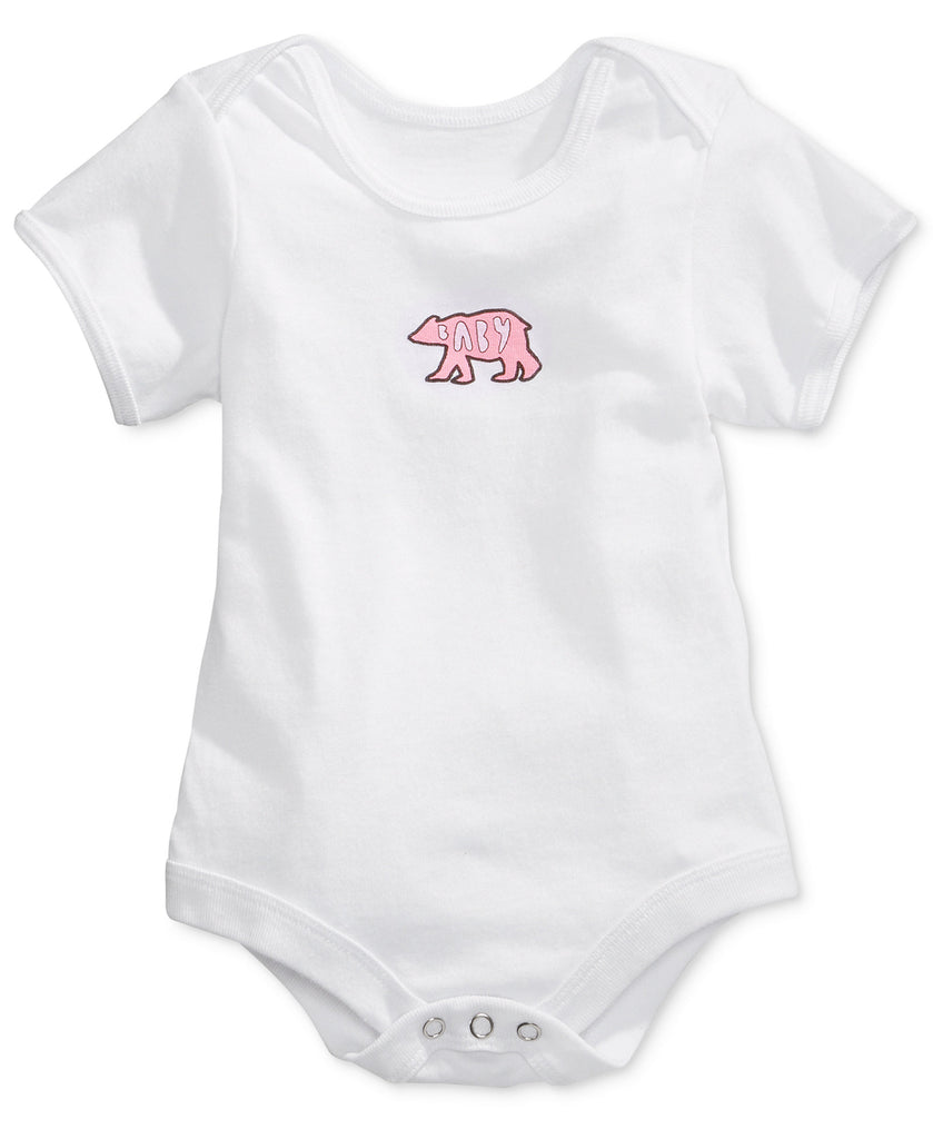 twelveNYC Baby Unisex Celebrate Shop Baby Onsie White