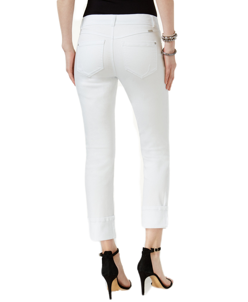 INC International Concepts Women Curvy Fit Cropped Jeans