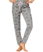Jenni by Jennifer Moore Women Printed Jogger Pajama Pants Sleeping Dogs