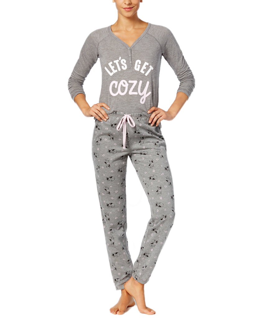 Jenni by Jennifer Moore Women Printed Jogger Pajama Pants