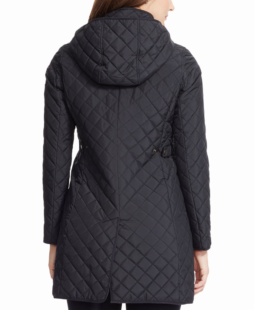 Lauren Ralph Lauren Women Petite Quilted Hooded Jacket