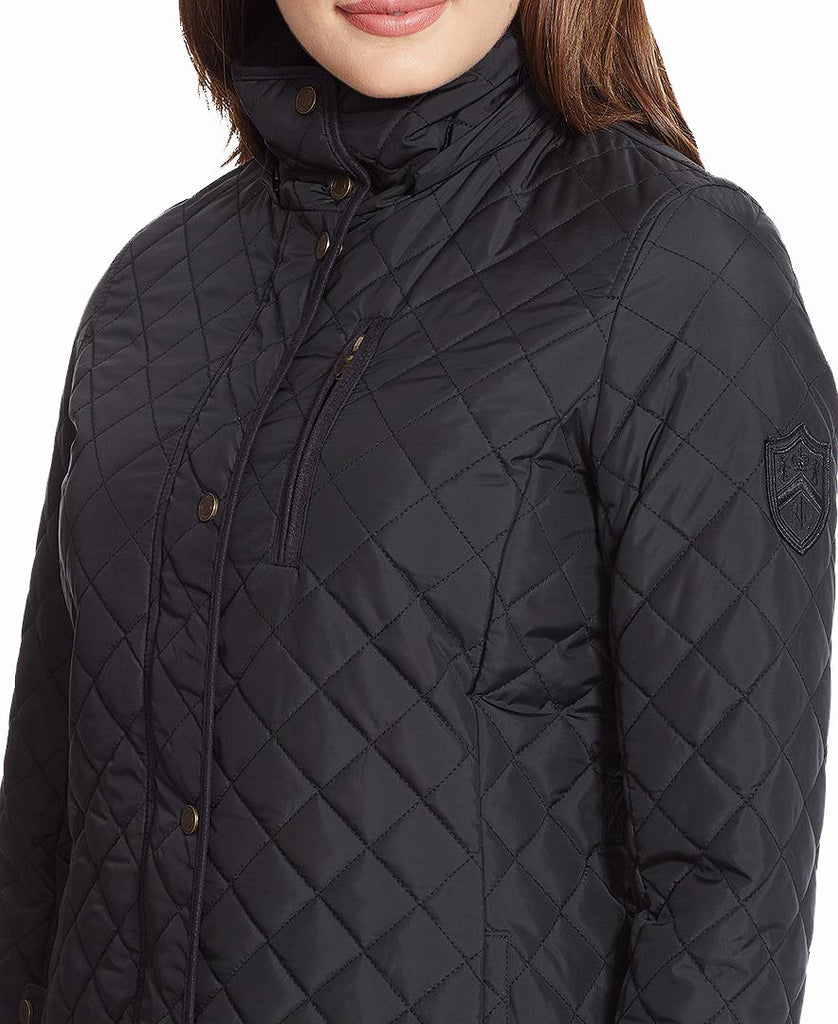 Lauren Ralph Lauren Women Petite Quilted Hooded Jacket