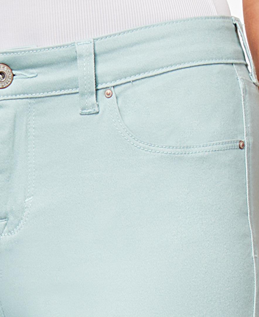 Style & Co Women Petite urvy Fit Skinny Jeans