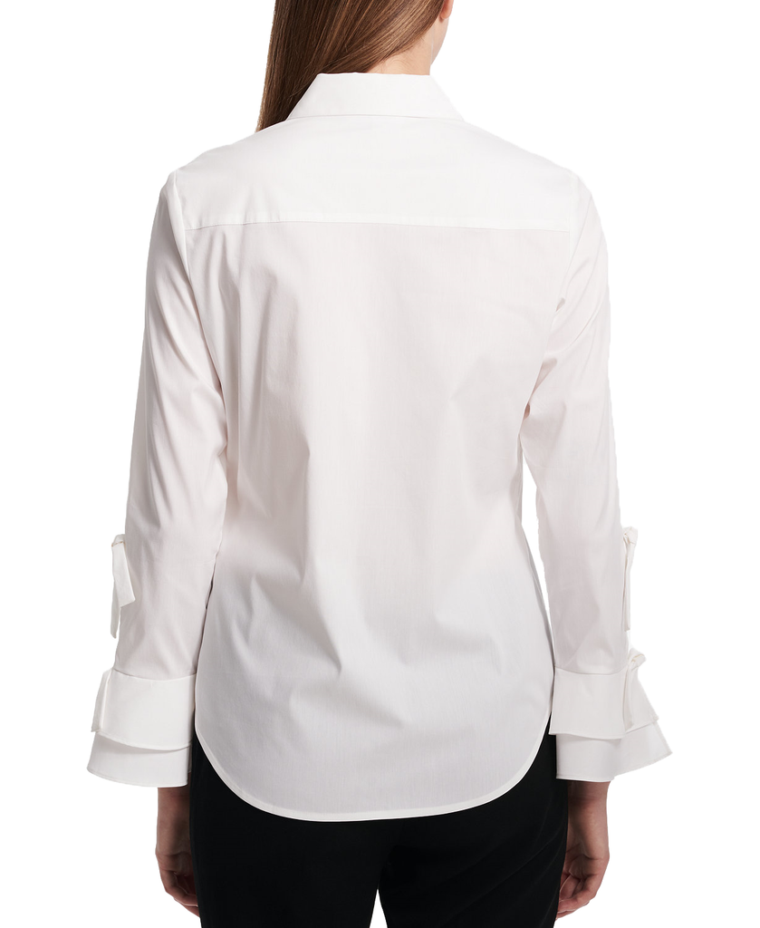 Calvin-Klein-Women-Bow-Ruffle-Button-Front-Shirt