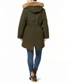 Levis Women Plus Faux Fur Trimmed Parka