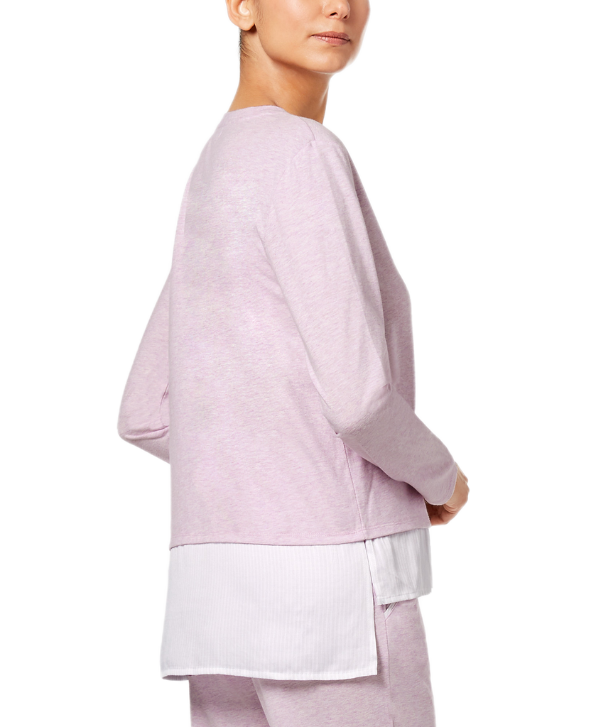 Alfani Women Layered Look Pajama Top