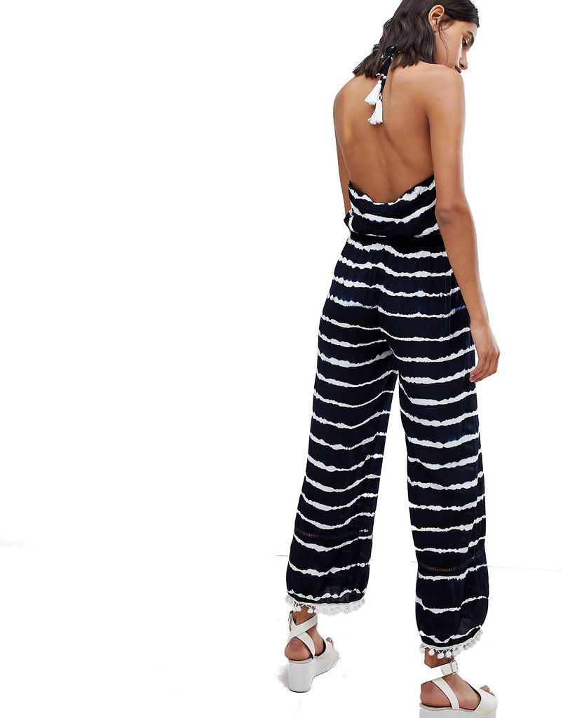 Raga Women Nautical Days Tie Dye Jumpsuit