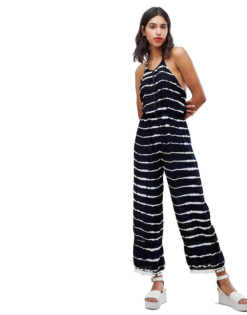 Raga Women Nautical Days Tie Dye Jumpsuit