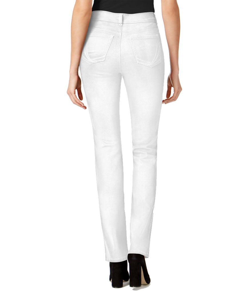 Style & Co Women High Rise Straight Leg Jeans