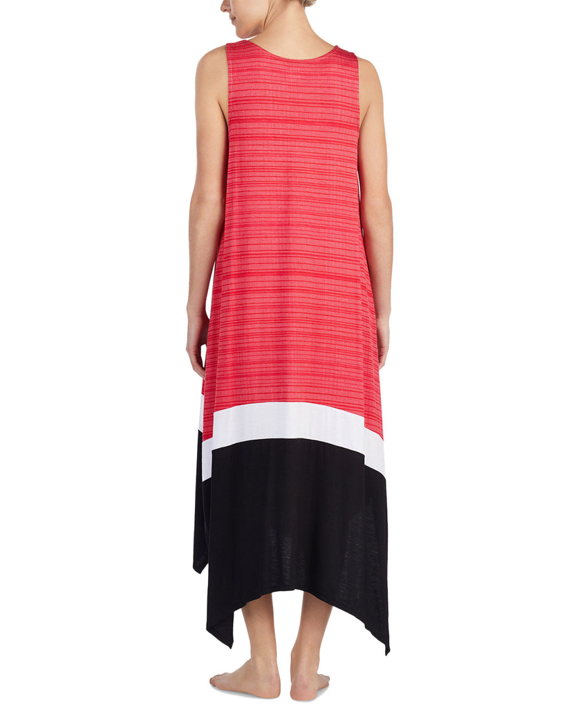 DKNY Women Sleeveless Contrast Panel Nightgown