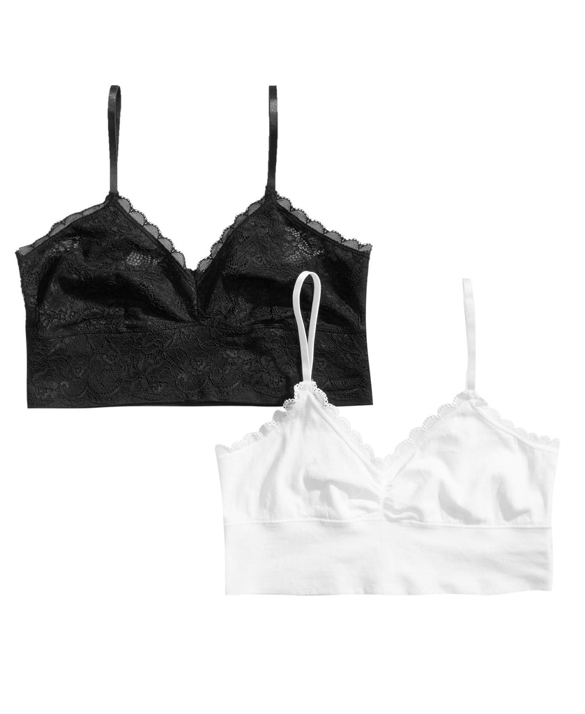 LILY OF FRANCE Women Sensational Lace 2 Pack Bralettes 2179106