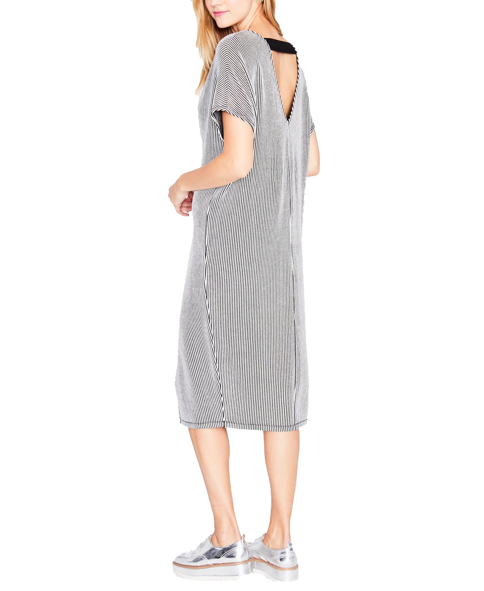 RACHEL Rachel Roy Women Striped Caftan Dress