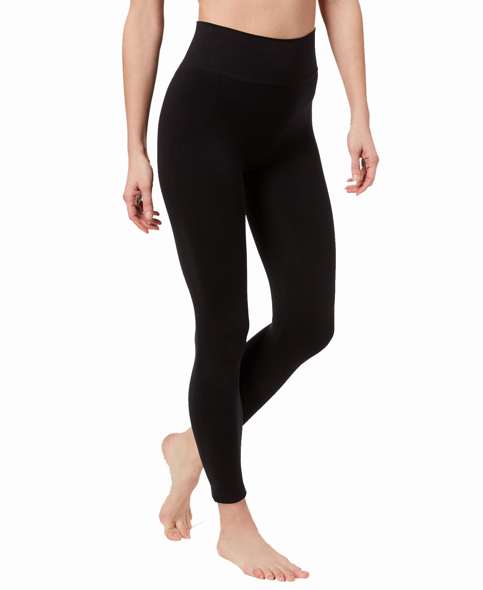 Hanes Women Perfect Bodywear Seamless Leggings Black