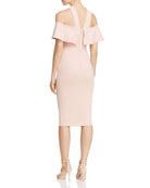 Nookie Women Hermosa Cold Shoulder Midi Dress