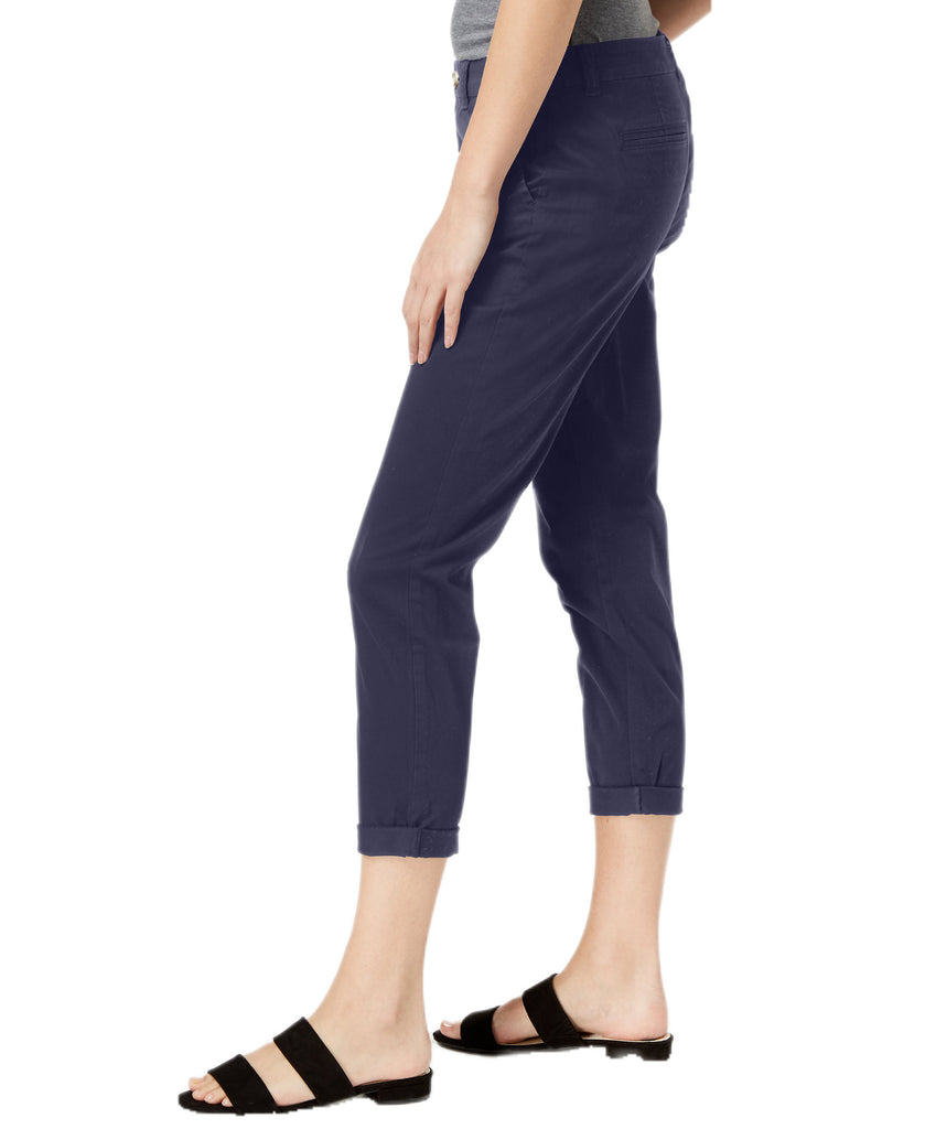 Maison Jules Women Slim Ankle Pants Blue Indigo