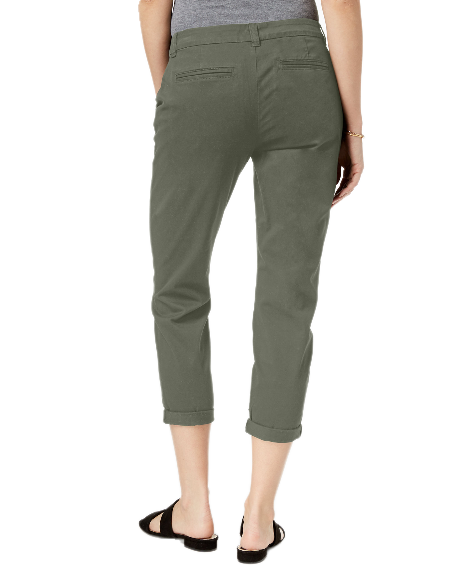 Maison Jules Women Slim Ankle Pants