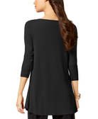 Alfani Women Petite Solid Swing Top
