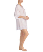 Betsey Johnson Women Lace Trim Printed Sleepshirt