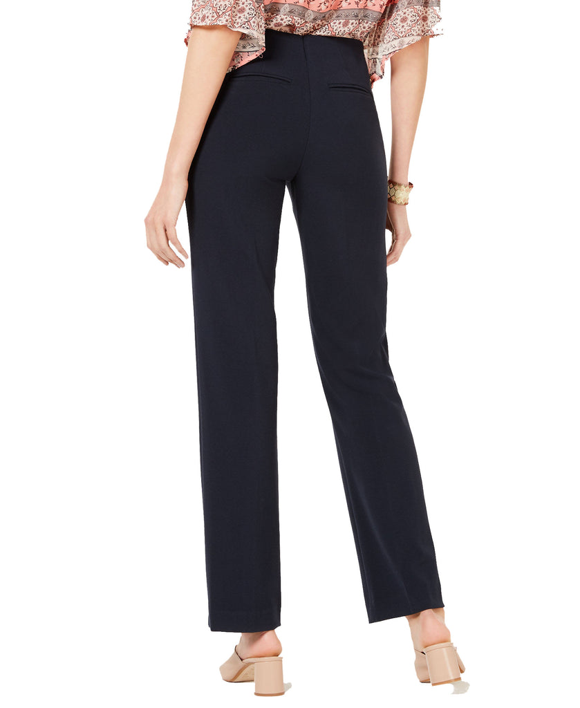 Style & Co Women Tummy Control Pull On Straight leg Pants