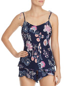 Josie Women Floral Cami & Shorts PJ Set Midnight Navy