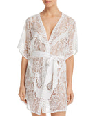 Flora Nikrooz Women Millie Lace Robe Ivory