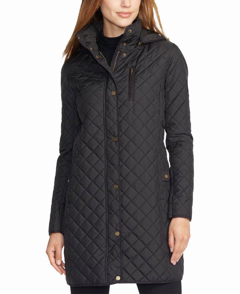 Lauren Ralph Lauren Women Petite Quilted Hooded Jacket