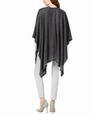 Charter Club Women Super Soft Embellished Poncho