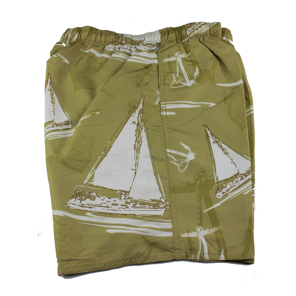 Zonal Men Microfiber Retro Board Shorts