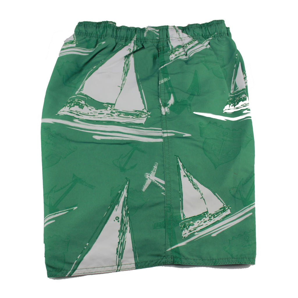 Zonal Men Microfiber Retro Board Shorts