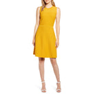 Anne Klein Women Fit & Flare Sweater Dress Cezanne